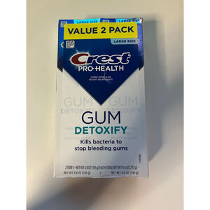 Crest Pro-Health Gum Detoxify Toothpaste 2-Pack, One Size, Blue/White
